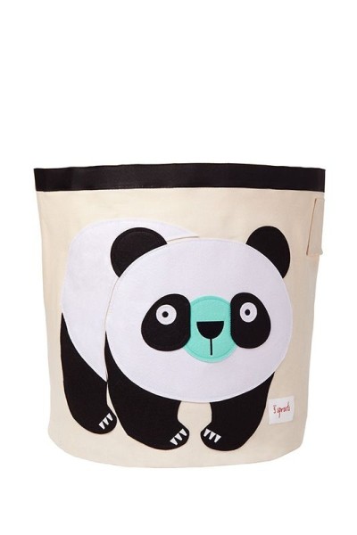 Aufbewahrungskorb für Kinderzimmer / faltbar / Panda