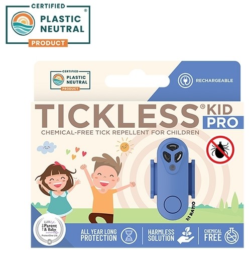 Ultraschall-Zeckenschutz KID PRO / Blau